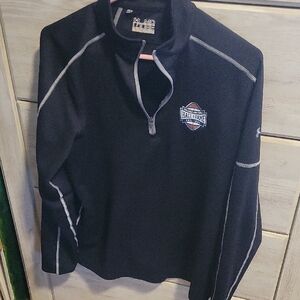 Under Armour Black Zip-Up Fleece College Football hall of fame
